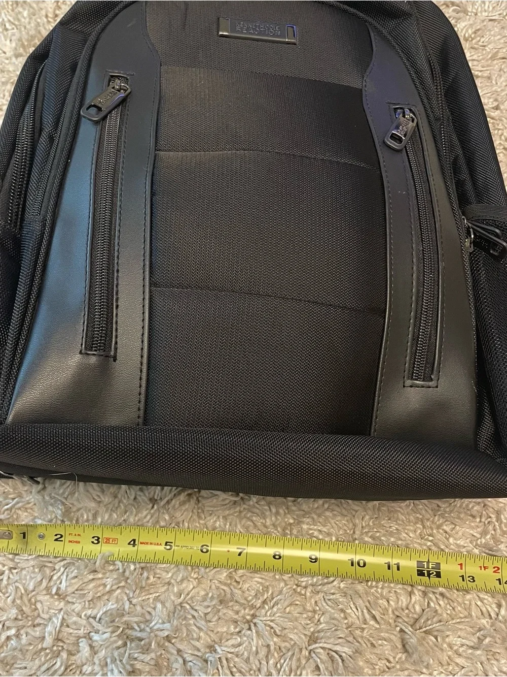 Kenneth Cole Reaction Black Tech Backpack